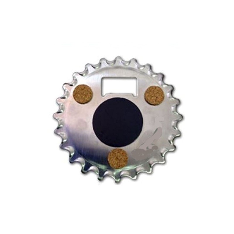 Mulberry Studio Bottle Opener Fridge Magnet Coaster All in One