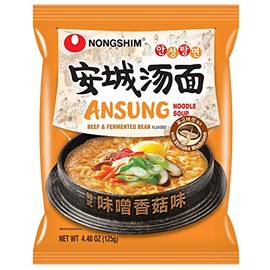 Nongshim Noodle Soup, Ansung Tang Myun, 4.4 Ounce (Pack of 10)