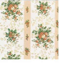 Dollhouse Wallpaper The Hadfield, Pink Pattern #MG109D2