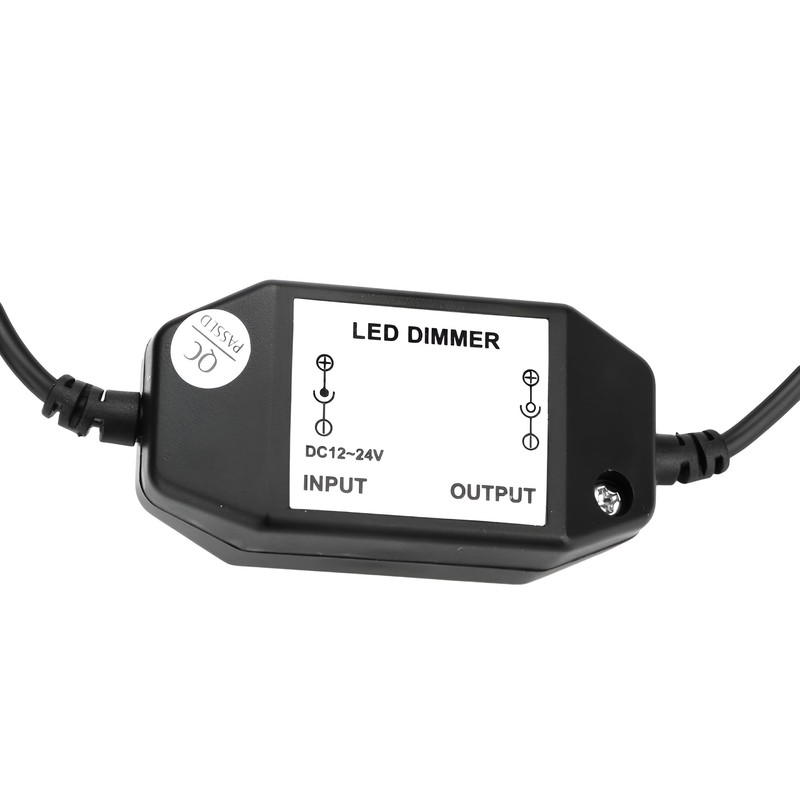 ABI Inline Mini Dial Inline Switch LED Dimmer DC Jack