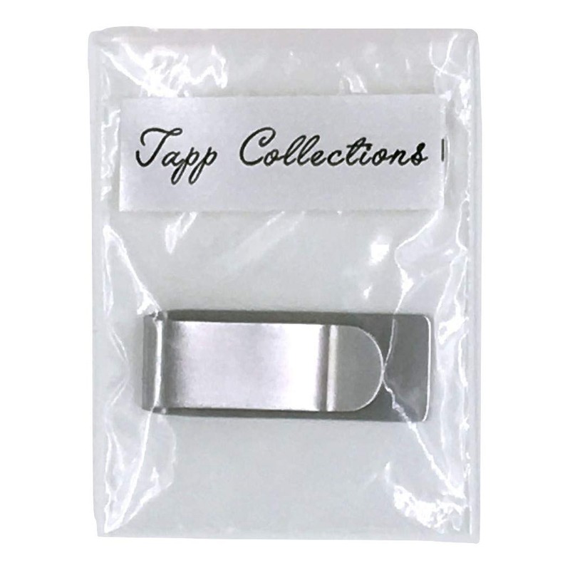 Tapp Collections Silver Stainless Steel Slim Money Clip #3 -