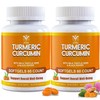 EnvyCure 5 in 1 Turmeric Curcumin Softgels 2000mg with Milk