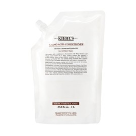 Kiehl's, Amino Acid - Acondicionador Amino Acid Conditioner - Fortalecedor e Hidratante con Aminoácidos, Aceite de Jojoba y Coco, para Todo Tipo de Cabello, Refill de 1 L