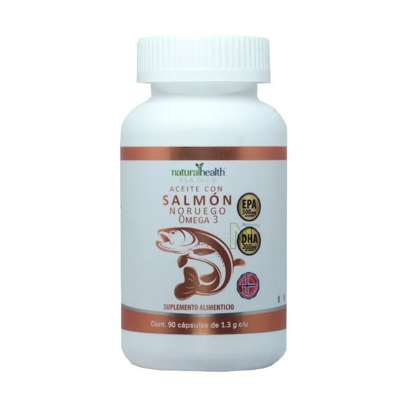 Aceite De Salmón Noruego (90 Caps) Naturalhealth