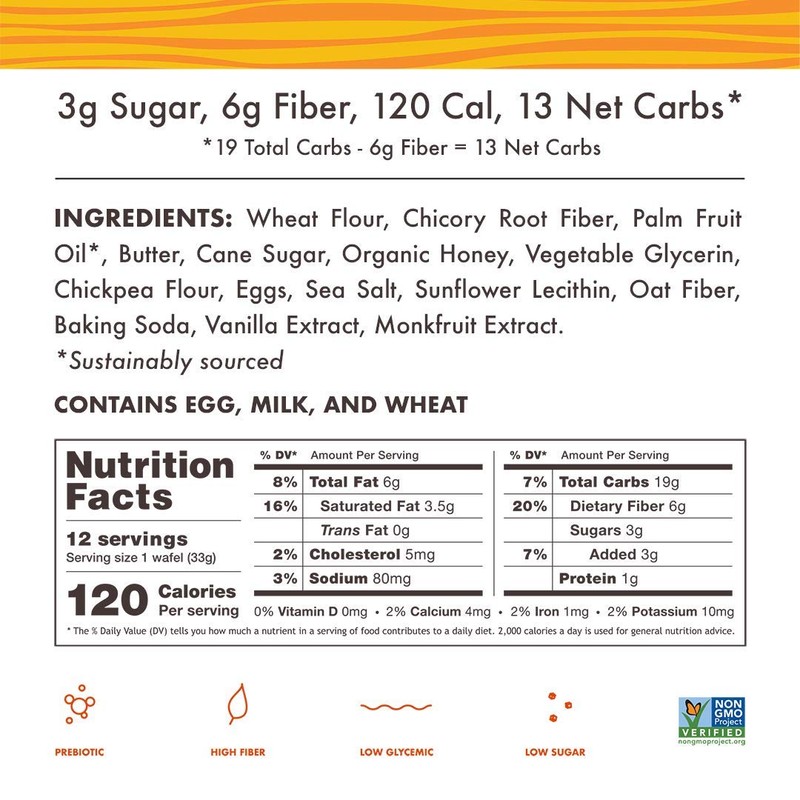 Rip Van Wafels Honey & Oats Stroopwafels - Healthy Snacks