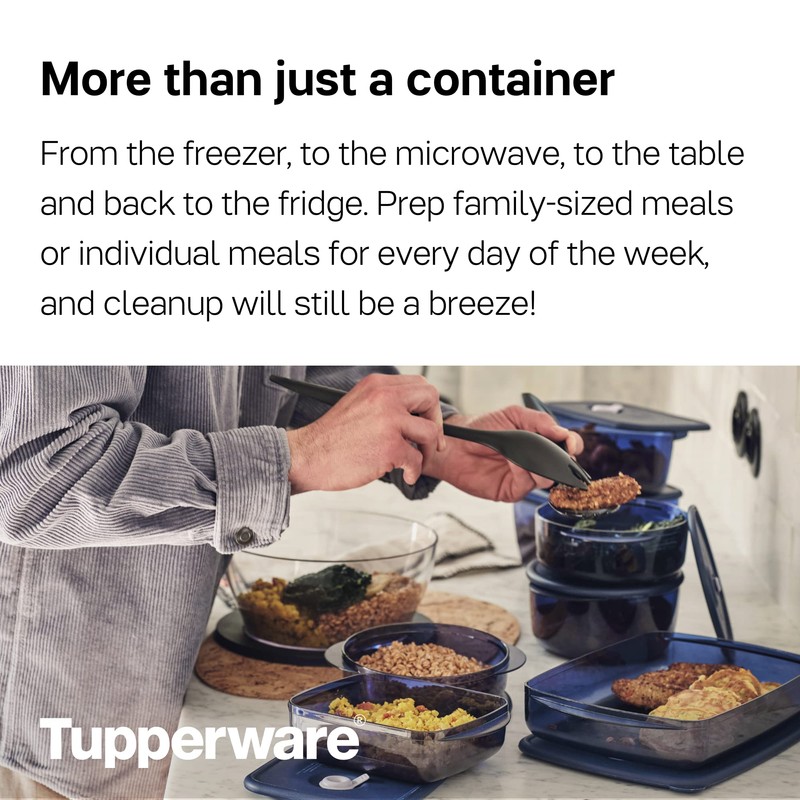 Tupperware Brand Vent ‘N Serve Container Set - 3 Small
