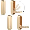 Folding Coat Hooks, 2 Pcs Foldable Gold Wall Hooks Heavy