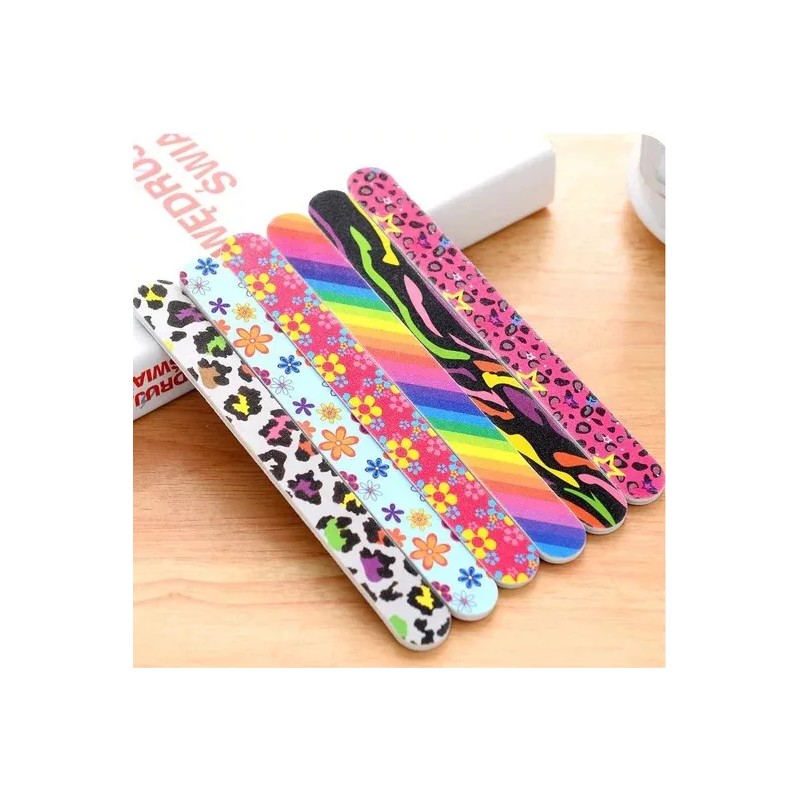 Lima Para Uñas Con Diseño 18 Cm Lote 50 Pz