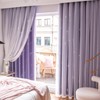 Loyala Star Curtains Double Layer Curtains Blackout Curtains for Bedroom