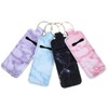 [LIFKOME] 4pcs Lipstick Bag Neoprene Key Holder Hanging Neck Lipstick