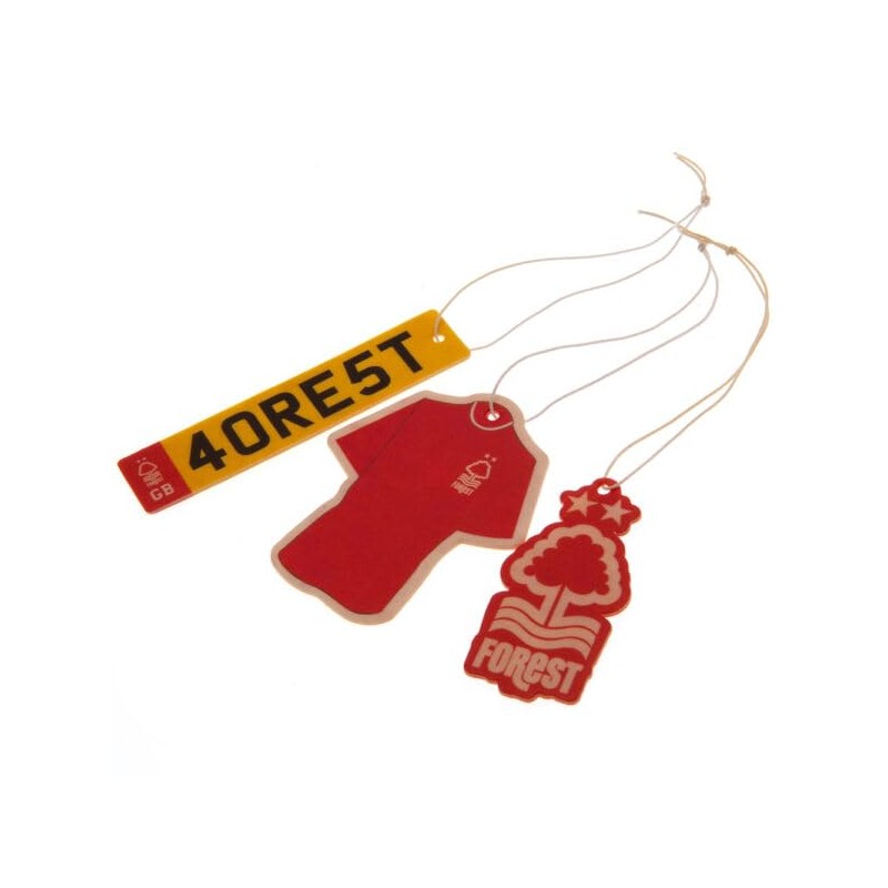 Nottingham Forest FC 3pk Air Freshener Official Merchandise