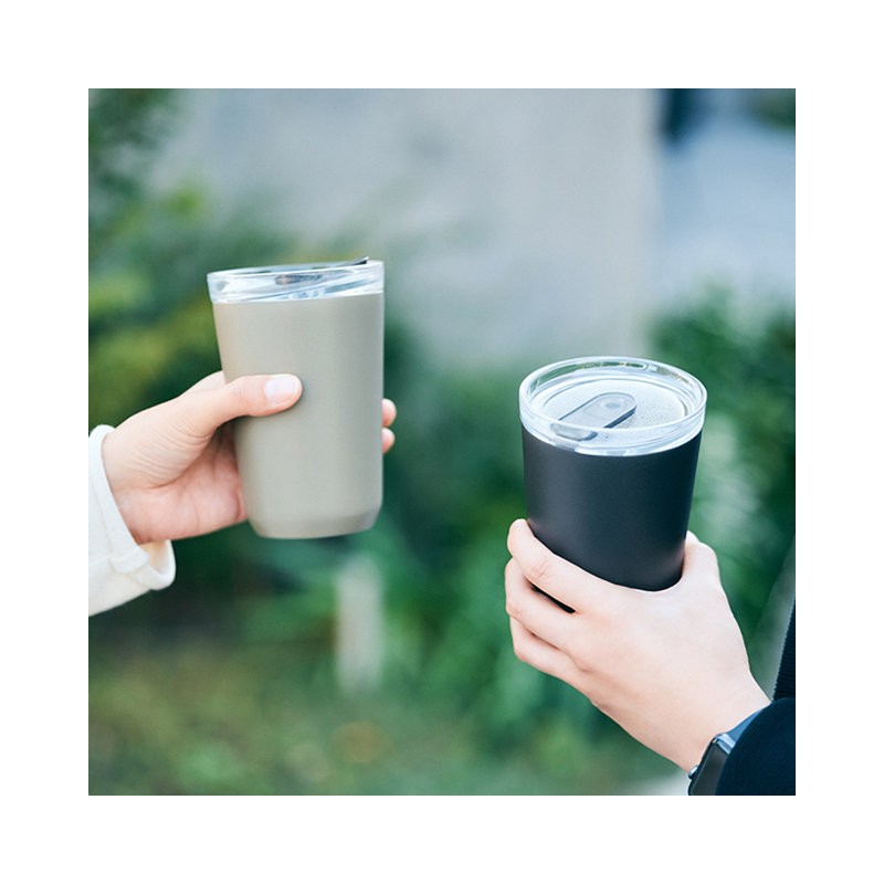 Kinto Plug To Go Tumbler 360ml (Khaki) / 킨토 플러그