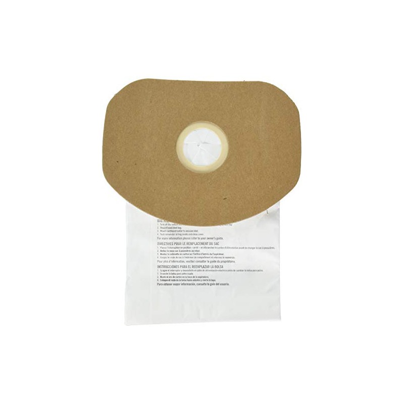 Sanitaire BV-2 Premium Paper Bag (Pack of 5), Fits Models