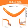 WUSJCOF 1 x Classic Throwing Game Soft Boomerang, Orange, V-Darts
