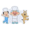 Sunstar Stationery Anpanman 5280009D First Jigsaw Puzzle Step 2 Murasaki