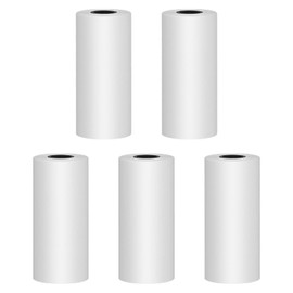 5 Rolls Printing Paper for Children's Camera, GuKKK White Thermal Paper, Photo Printer Paper, Instant Printing Thermal Paper, Refill Paper for Children's Camera (57 mm x 25 mm x 4 m / 2.24 inches x