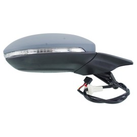 For Volkswagen Golf Alltrack 2017 2018 2019 Door Mirror Passenger Side | Power | Heated | w/Signal Light | Replacement For VW1321154 | 5GM857508A9B9-PFM