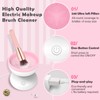 Electric Makeup Brush Cleaner Newest Design, Luxiv Wash Makeup Brush