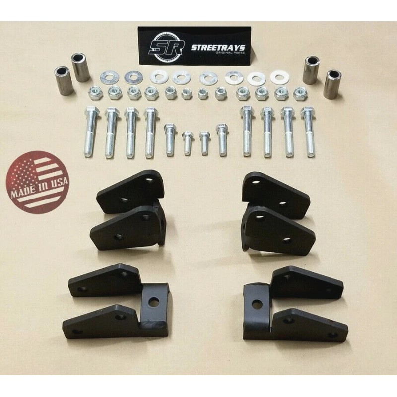 StreetRays [SR] 3" Lift for Polaris Ranger 2013-2019 OBS XP