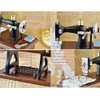 G Ganen Musical Sewing Machine Music Box Vintage Look (Brown-1)