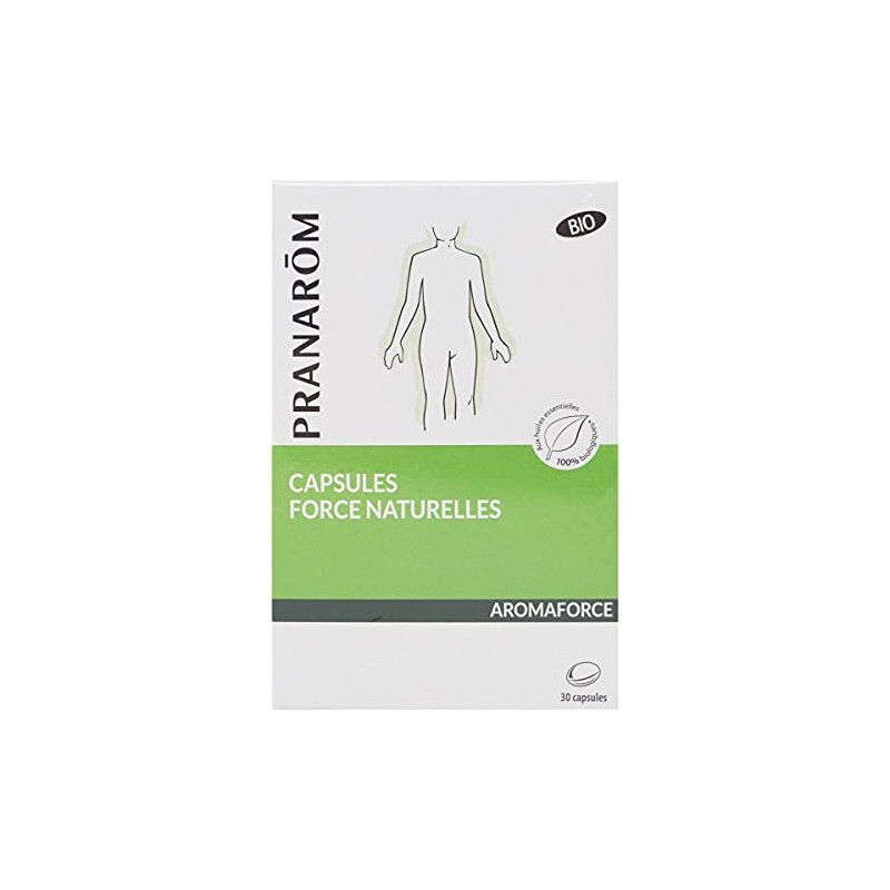 Pranalom Aroma Force Capsules, Natural Force, 30 Capsules