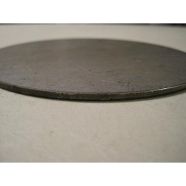 Synergy Steel Designs 1/16" Steel Plate, Disc, 7" Diameter, .0625 A1011 Steel, Round, Circle, 16ga