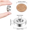 FHSVUD Super Strong Neodymium Magnets with Screw, Rare Earth Metal