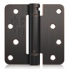 Haidms 3 Pack Spring Hinge 4 Inch Oil Rubbed Bronze