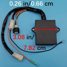 Tuzliufi CDI Box Compatible with Yamaha Big Bear 350 YFM350FW Moto 4 YFM350ER YFM YFM350 FW ER 1990 1991 1992 1993 1994 3HN-85540-10-00 New Z595
