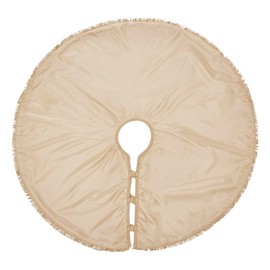 VHC Brands Yuletide Burlap Tan Tree Skirt 36