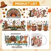 UV DTF Cup Wraps Stickers - 5 Sheets Fall Thanksgiving