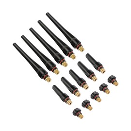 Fafeicy TIG Back Cap Kit, TIg Welding Torch TIG Torch Part Accessory Replacement Part for WP-17/18/26 57Y02(Long) 57Y03(Medium) 57Y04(Short)
