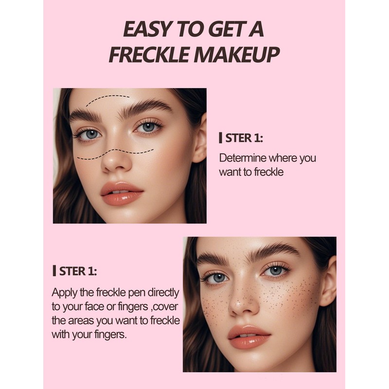 Erinde 2in1 Makeup Freckle Pen 1#
