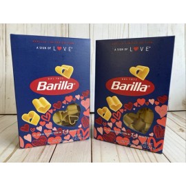Barilla Limited Edition Heart Shaped Pasta Exp 7-2027 2 Boxes New Sealed Love
