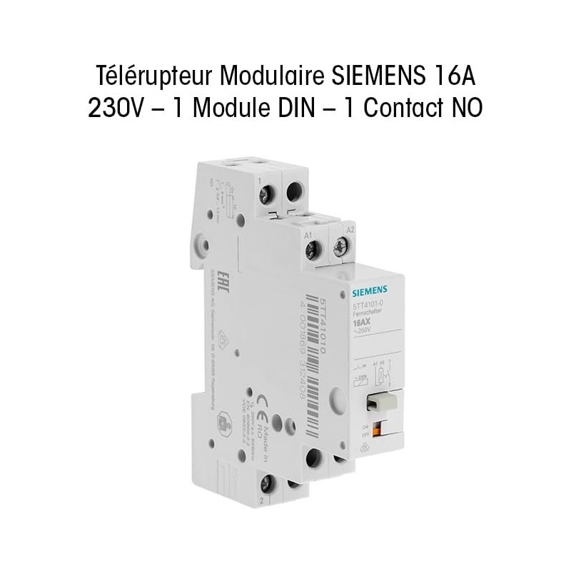 SIEMENS - Modular Remote Switch 16 A/1 NO