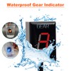 PETCHOR Motorcycle Gear Indicator 6 Speed Digital Gear Indicator, Gear