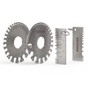 YESWELDER Round Dual Sided Metal Sheet Gage & Metal Sheet