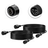 Banord 6.56FT Extension Cord for RGBW Landscape Spotlights, 3 pin(2