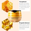 4PCS Honey Lip Balm, Vitamin E Moisturizing Propolis Sleeping Lip