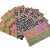 WRAPT Eco Christmas Wrapping Paper - 12 sheets 70cm x