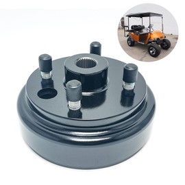 LOSTAR Golf Cart Brake Drum Hub Assembly with 30 Splines Compatible with 1991-up EZGO TXT RXV Marathon Medalist 4 Cycle Gas Replaces 21807G1