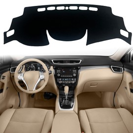 Airyfluxx Dashboard Cover fit for Nissan Rogue 2014 2015 2016 2017 2018 2019 2020 Dash Cover Nonslip Dash Mat Pad Protector Interior Accessories
