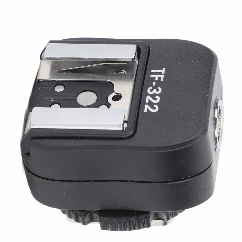 Flash Hot Shoe Sync Adapter with Extra PC Sync Port