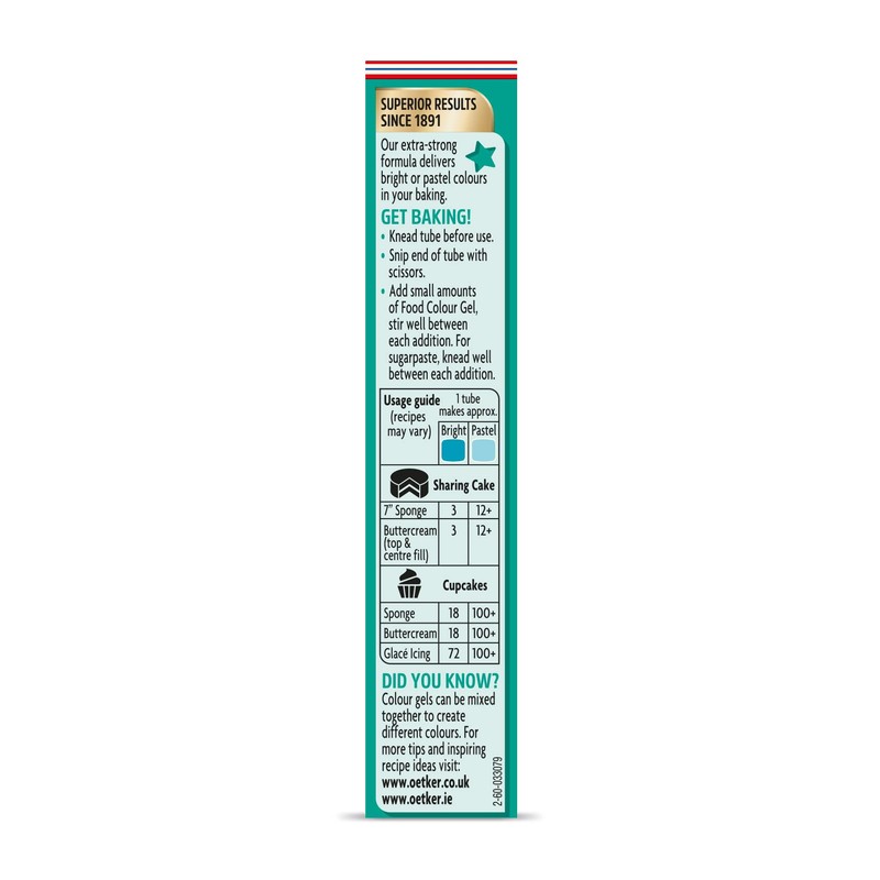 Dr. Oetker Blue Extra Strong Food Colour Gel, 15g
