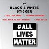 All Lives Matter ALM Square Sticker Decal (5)