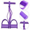 6 Tube Workouts Resistance Band, TPE Durable Sit-up Pull Rope,
