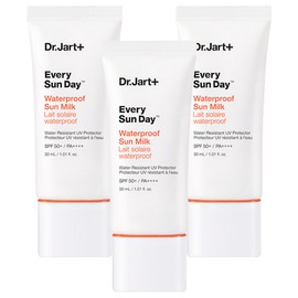 Dr. Jart Every Sun Day Waterproof Sun Milk SPF50+ PA++++, 30ml, 3 pieces / 닥터자르트 에브리 선 데이 워터프루프 선 밀크 SPF50+ PA++++, 30ml, 3개