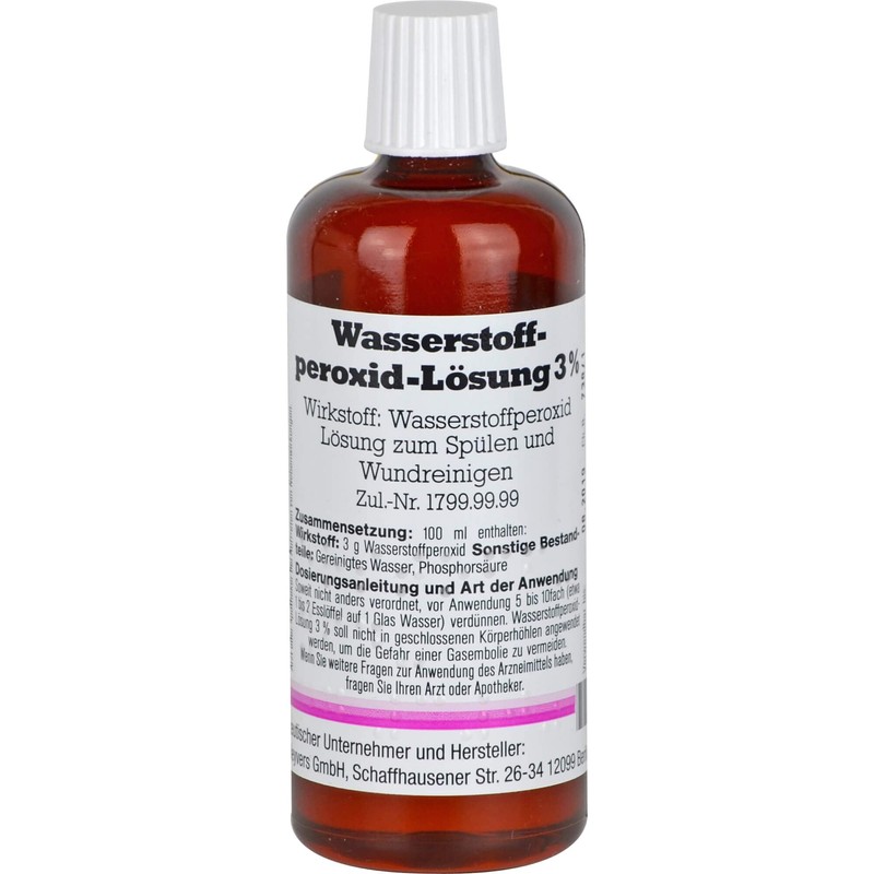 Hydrogen Peroxide Solution 3% 100 ml