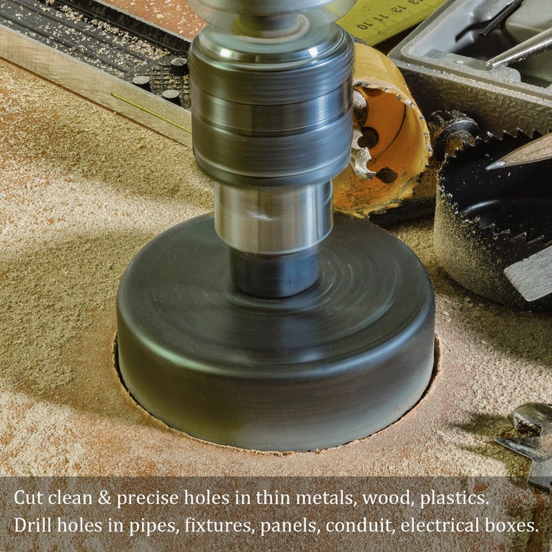 Kozelo 1pc Hole Saw 0.6 inch (16.5 mm) HSS 4341