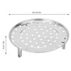 KIMISS Soporte de vapor de acero inoxidable Bandeja Estante Accesorios